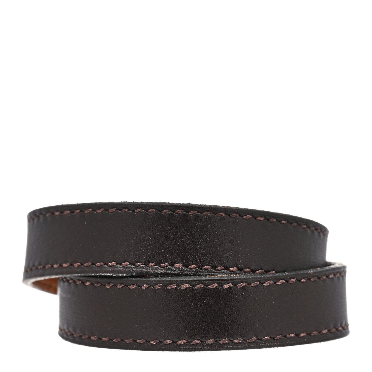 Hermes Swift Kelly Double Tour Bracelet XS Chocolate 3 of 6