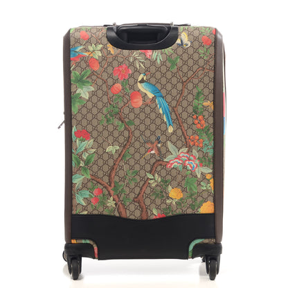 Gucci GG Supreme Monogram Tian Suitcase Beige Multicolor New Acero 6 of 11