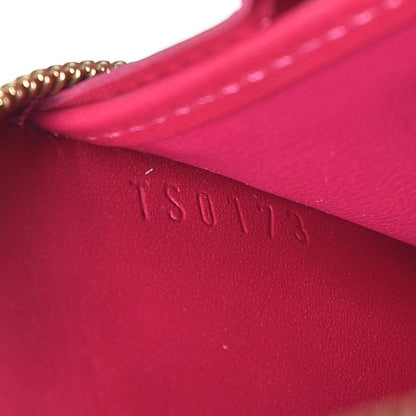 Louis Vuitton Vernis Ikat Zippy Coin Purse Rose Indien 7 of 7