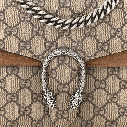Gucci GG Supreme Monogram Mini Dionysus Shoulder Bag Taupe 8 of 11