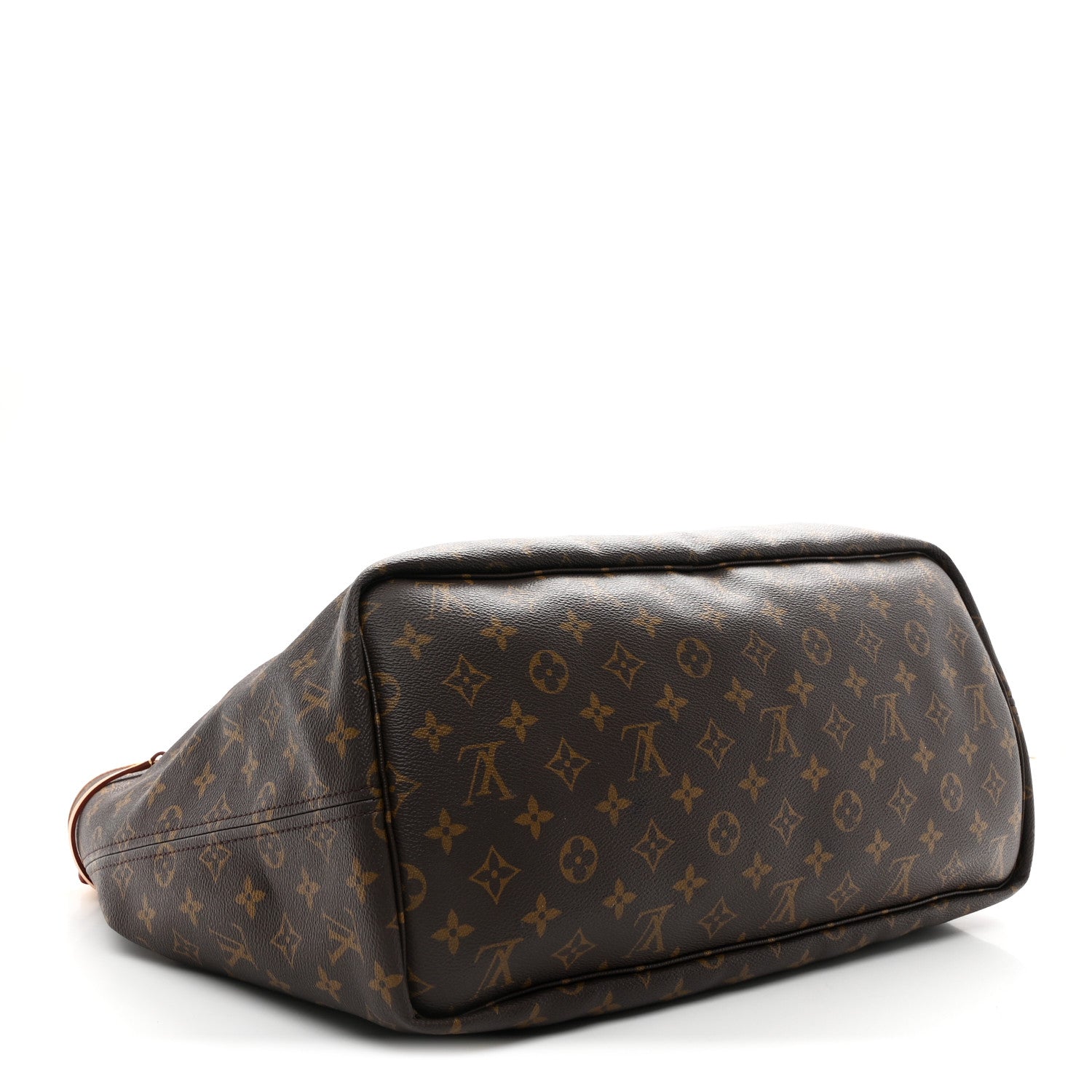 Louis Vuitton Monogram Stamped Inside Out Neverfull Bandouliere GM Beige 6 of 16