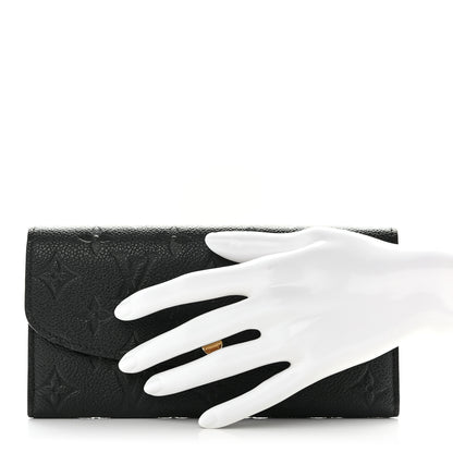 Louis Vuitton Empreinte Emilie Wallet Black Dune 2 of 8