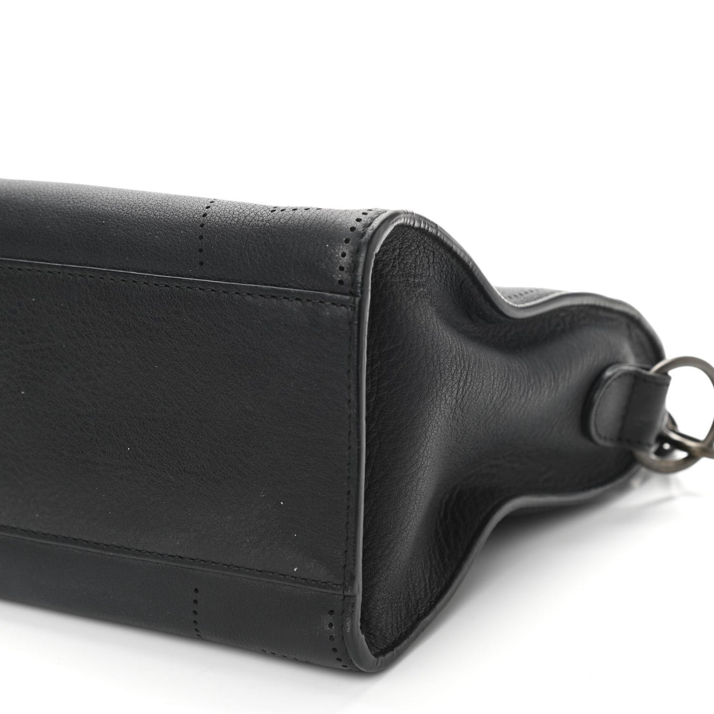 Veau Soyeux Perforated Blackout Hardware S City Black