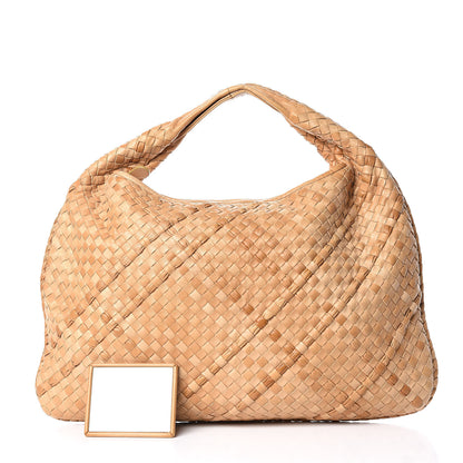 Bottega Veneta Nappa Intrecciato Large Nuvolato Veneta Paille 3 of 12
