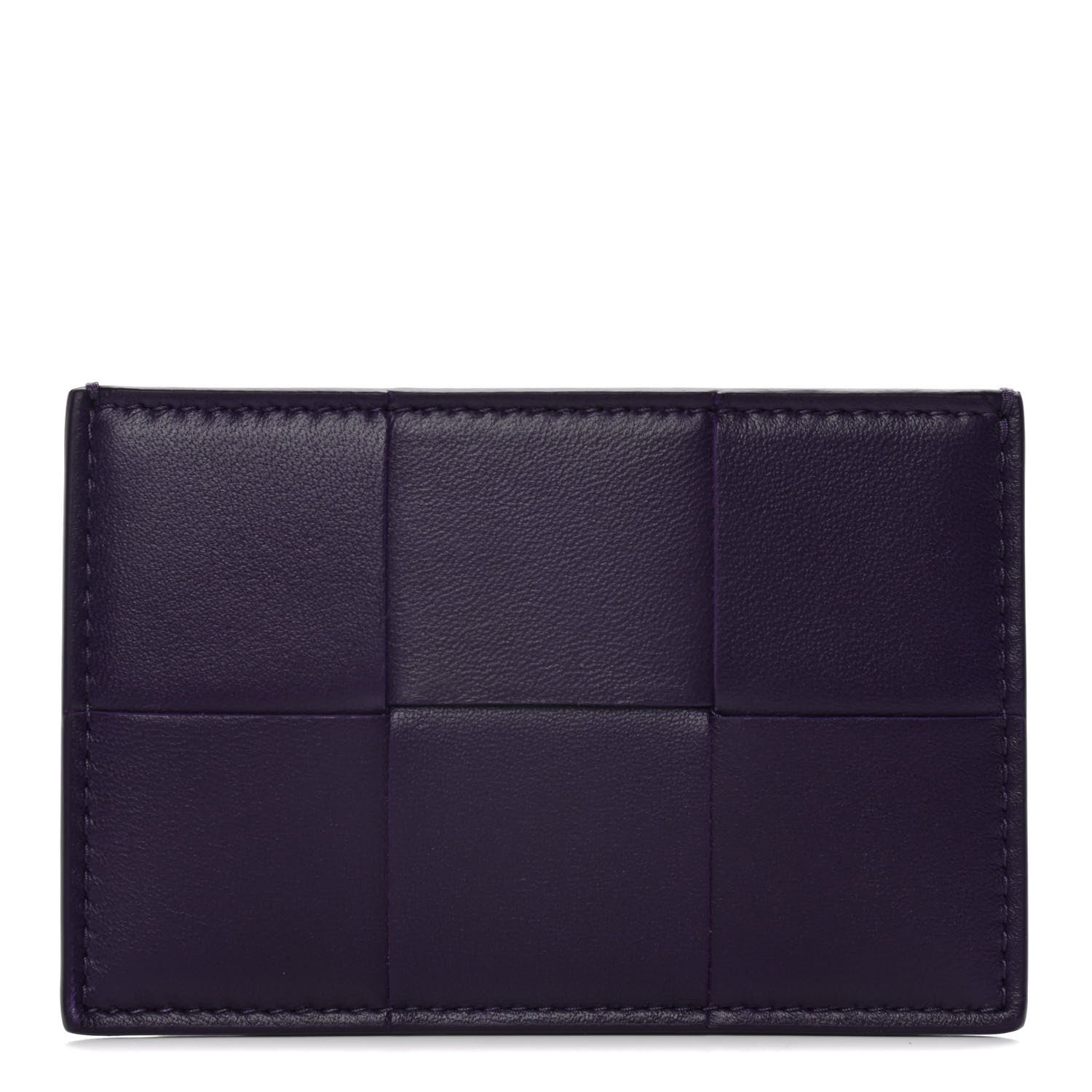 Bottega Veneta Nappa Maxi Intrecciato Card Holder Raisin 1 of 7