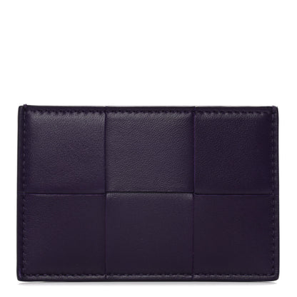 Bottega Veneta Nappa Maxi Intrecciato Card Holder Raisin 1 of 7