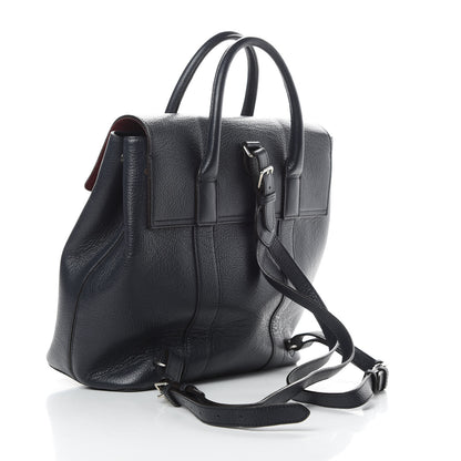 Mulberry Classic Grain Calfskin Small Bayswater Backpack Midnight Blue 2 of 17