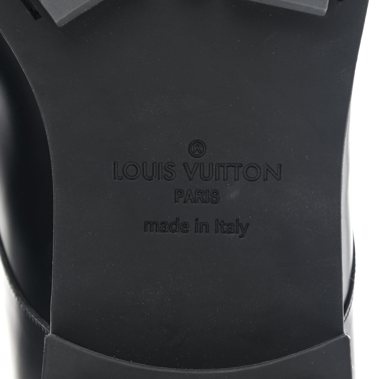 Louis Vuitton Calfskin Mens Formal Derby Shoes 9.5 Black 6 of 11