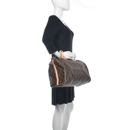 Louis Vuitton Monogram Speedy Bandouliere 35 2 of 13