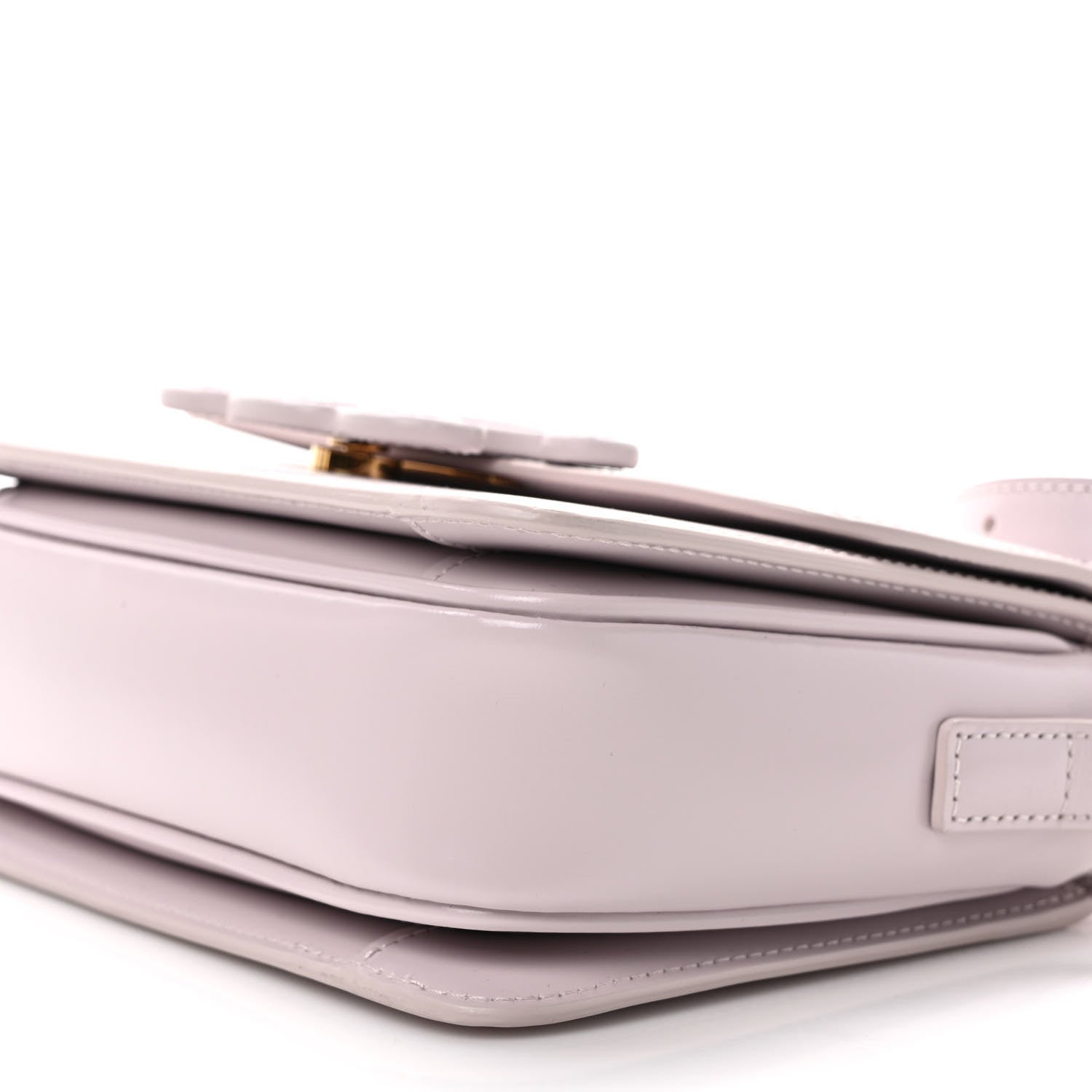 Celine Shiny Calfskin Teen Cuir Triomphe Poudre 8 of 9