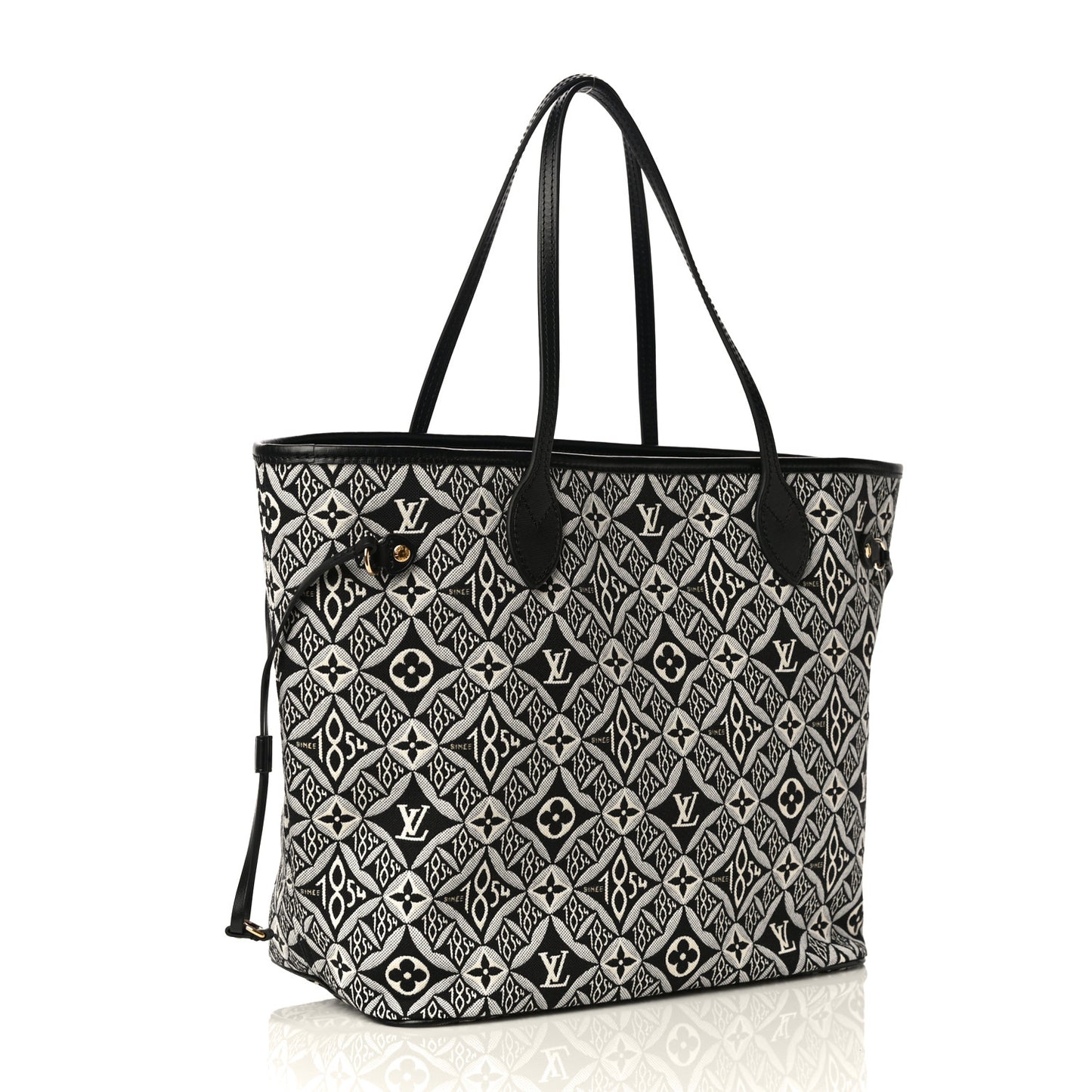 Jacquard Since 1854 Neverfull MM Grey