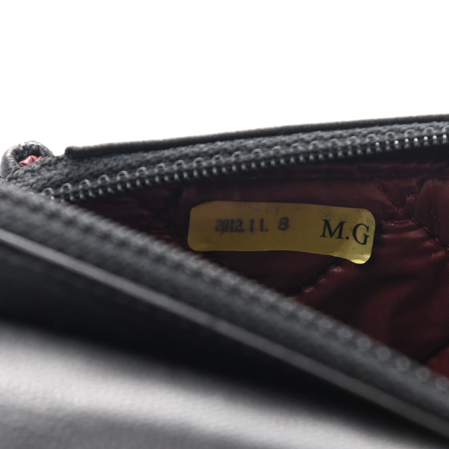 Chanel Lambskin Quilted Flap Cosmetic Case Black 7 of 8