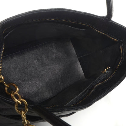 Chanel Caviar Medallion Tote Black 5 of 7