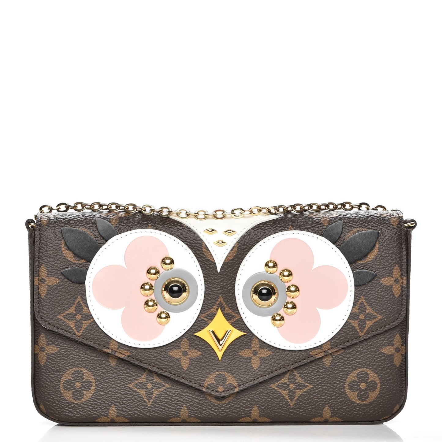 Monogram Lovely Birds Pochette Felicie Chain Wallet