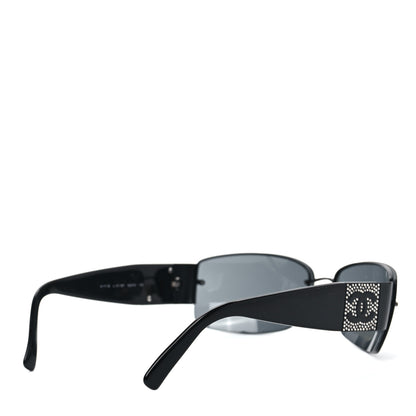 Chanel Crystal CC Sunglasses 4117-B Black 4 of 6