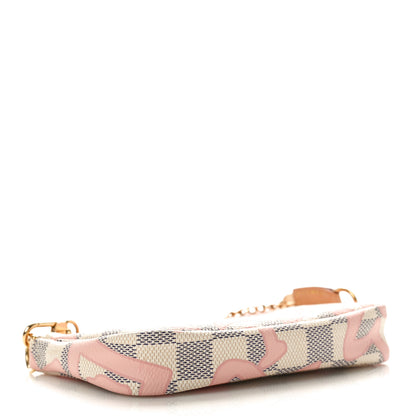 Louis Vuitton Damier Azur Tahitienne Mini Pochette Accessories 3 of 9