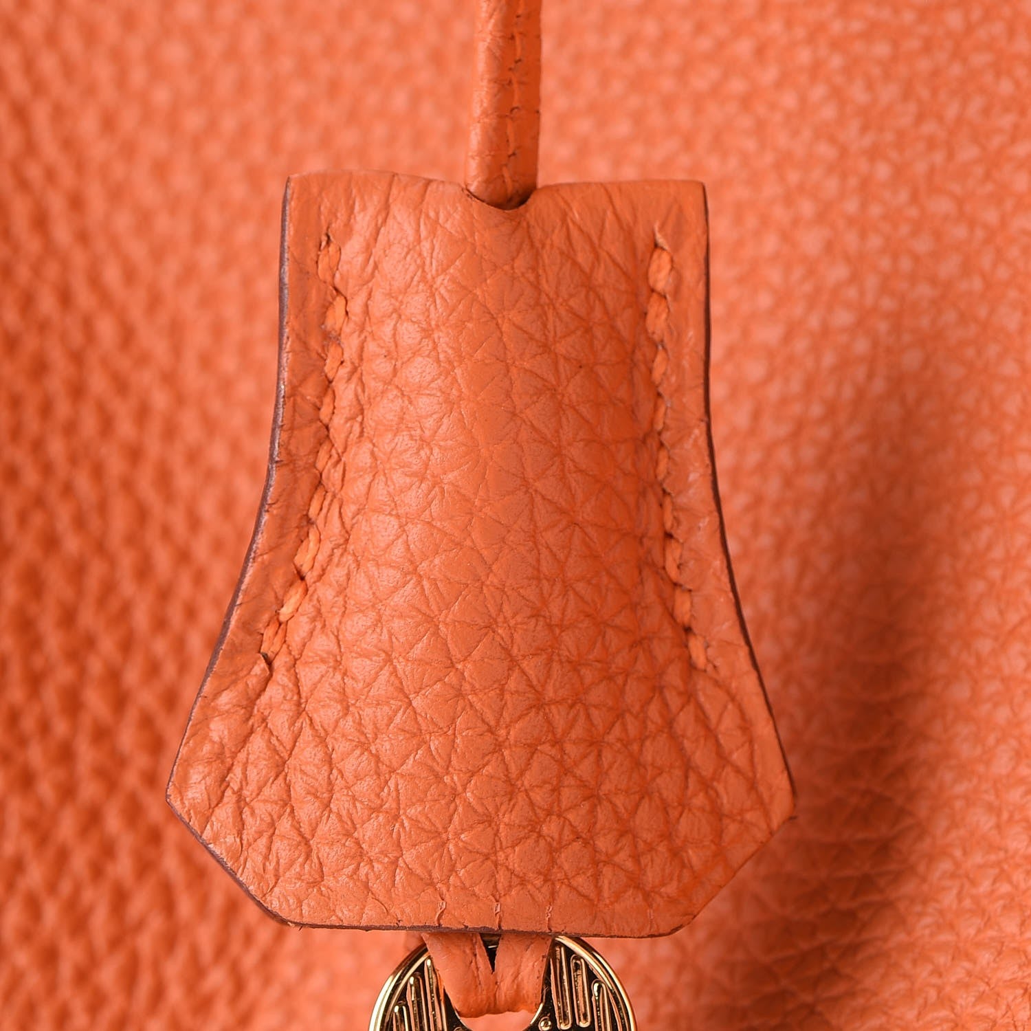 Hermes Togo Birkin 25 Orange 14 of 30