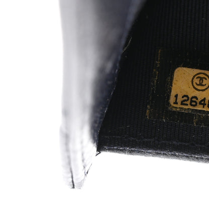 Chanel Caviar Quilted Reissue Long Flap Wallet Navy 7 of 7