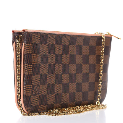 Louis Vuitton Damier Ebene Double Zip Pochette 3 of 10