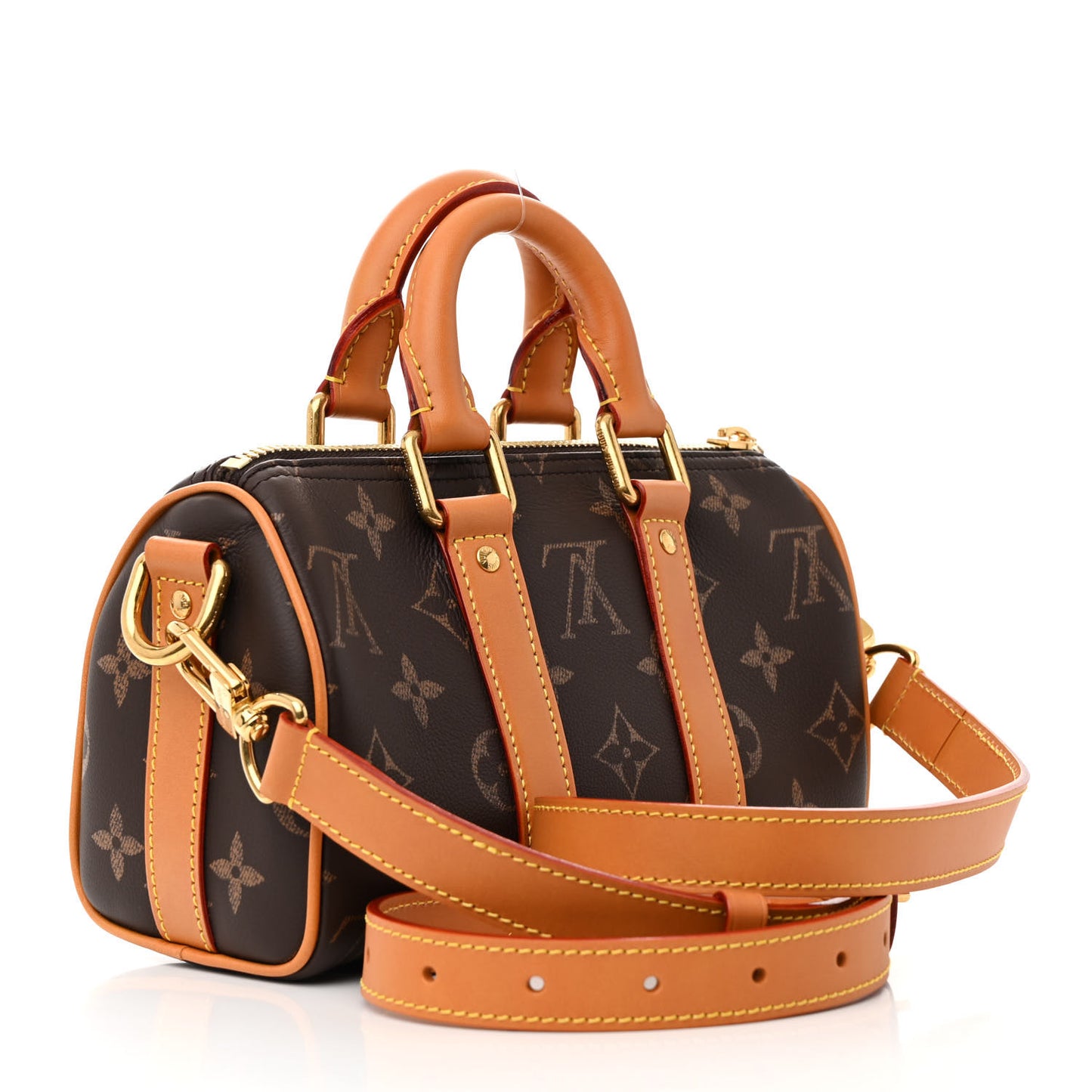 Calfskin Monogram Keepall Bandouliere 25