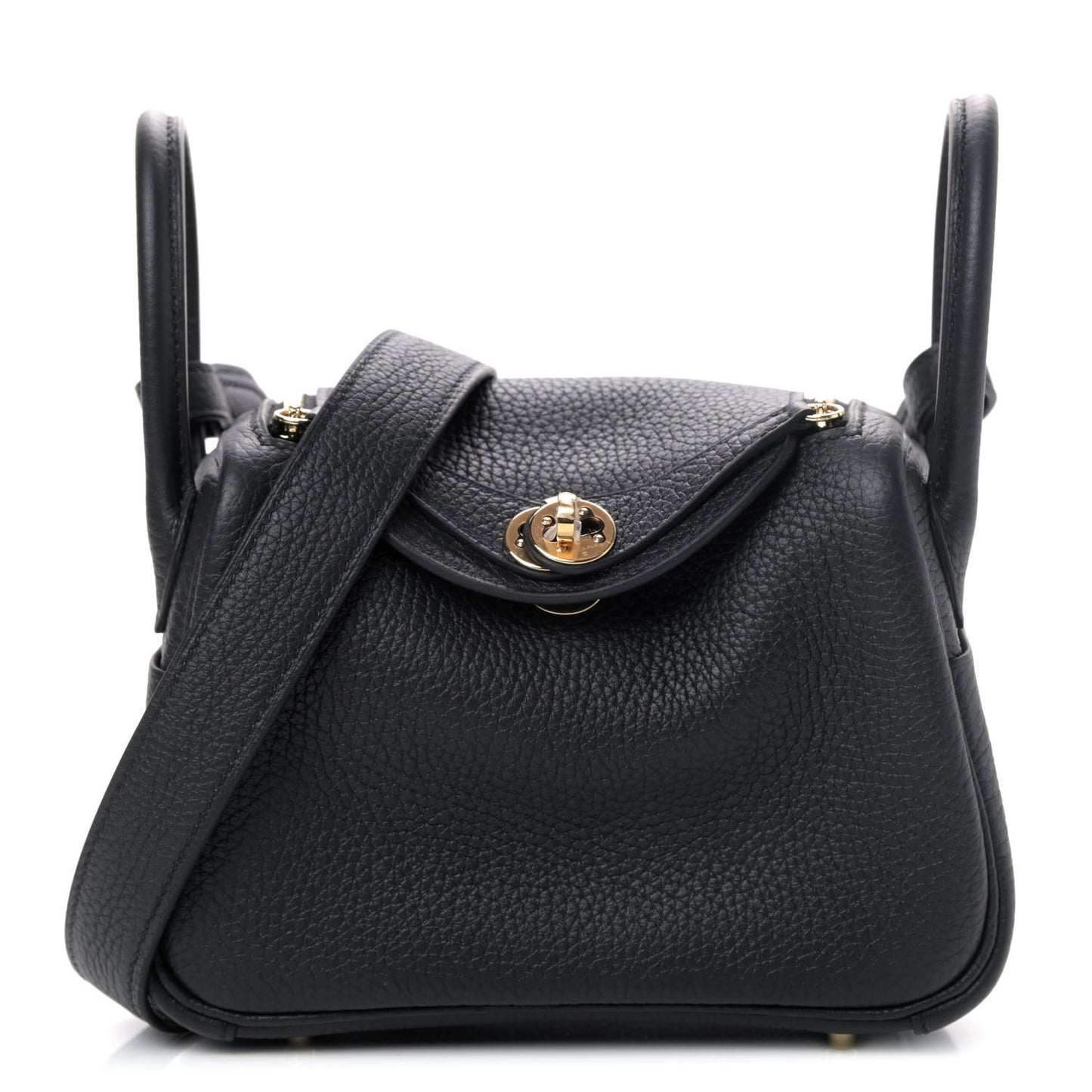 Taurillon Clemence Mini Lindy 20 Black