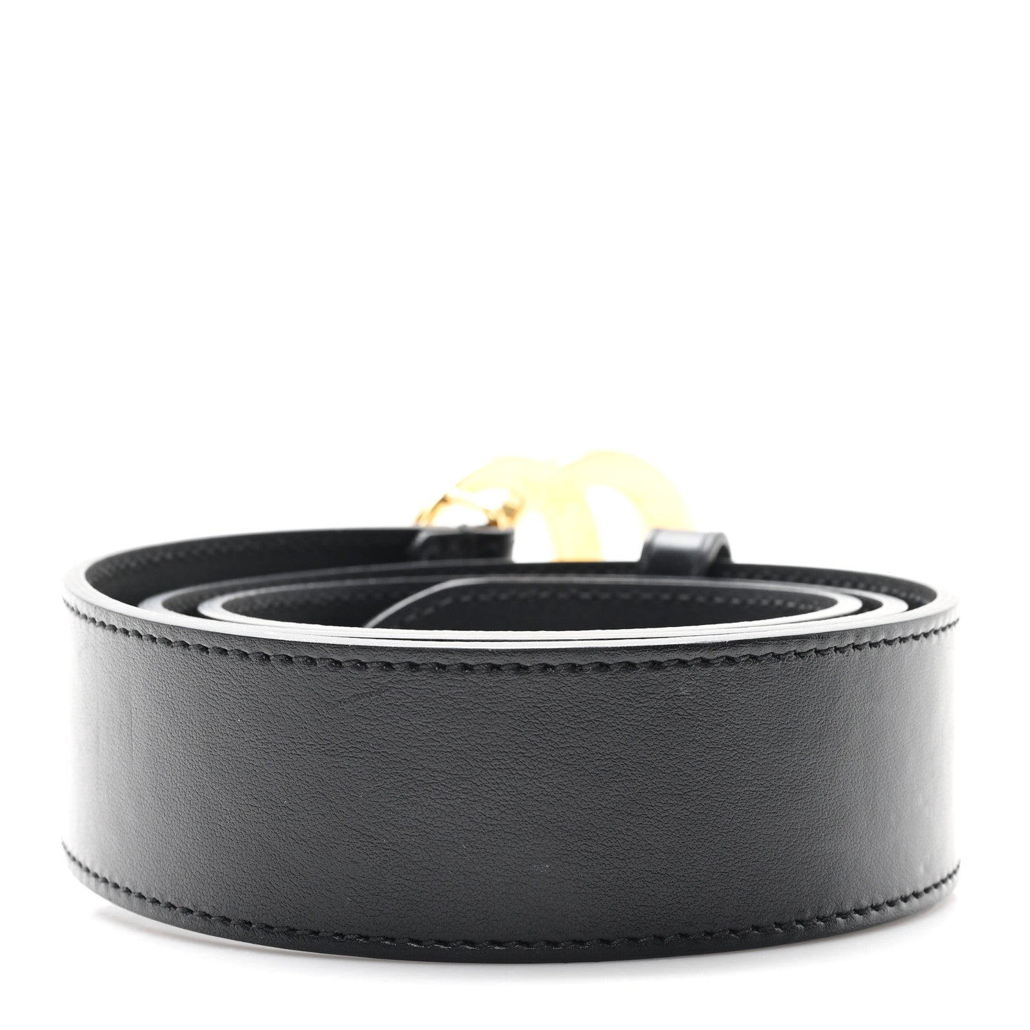 Gucci Calfskin Double G 40mm Belt 90 36 Black 2 of 5