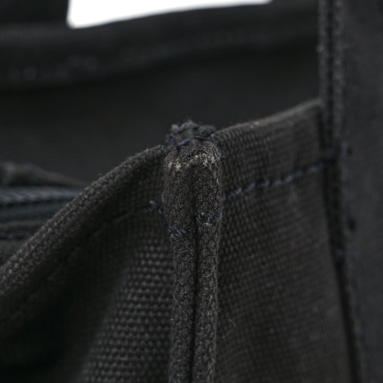 Marc Jacobs Cotton Canvas Mini The Traveler Tote Bag Black 12 of 14