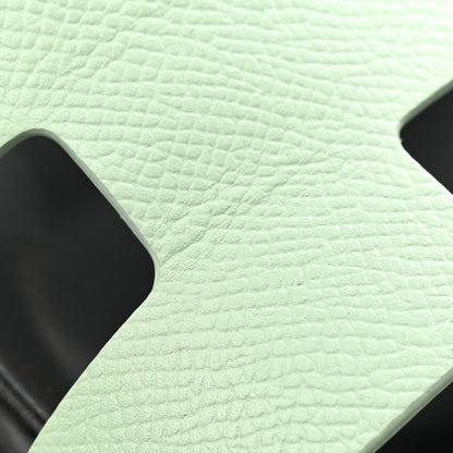 Hermes Epsom Womens Chypre Sandals 36 Vert Jade 12 of 15