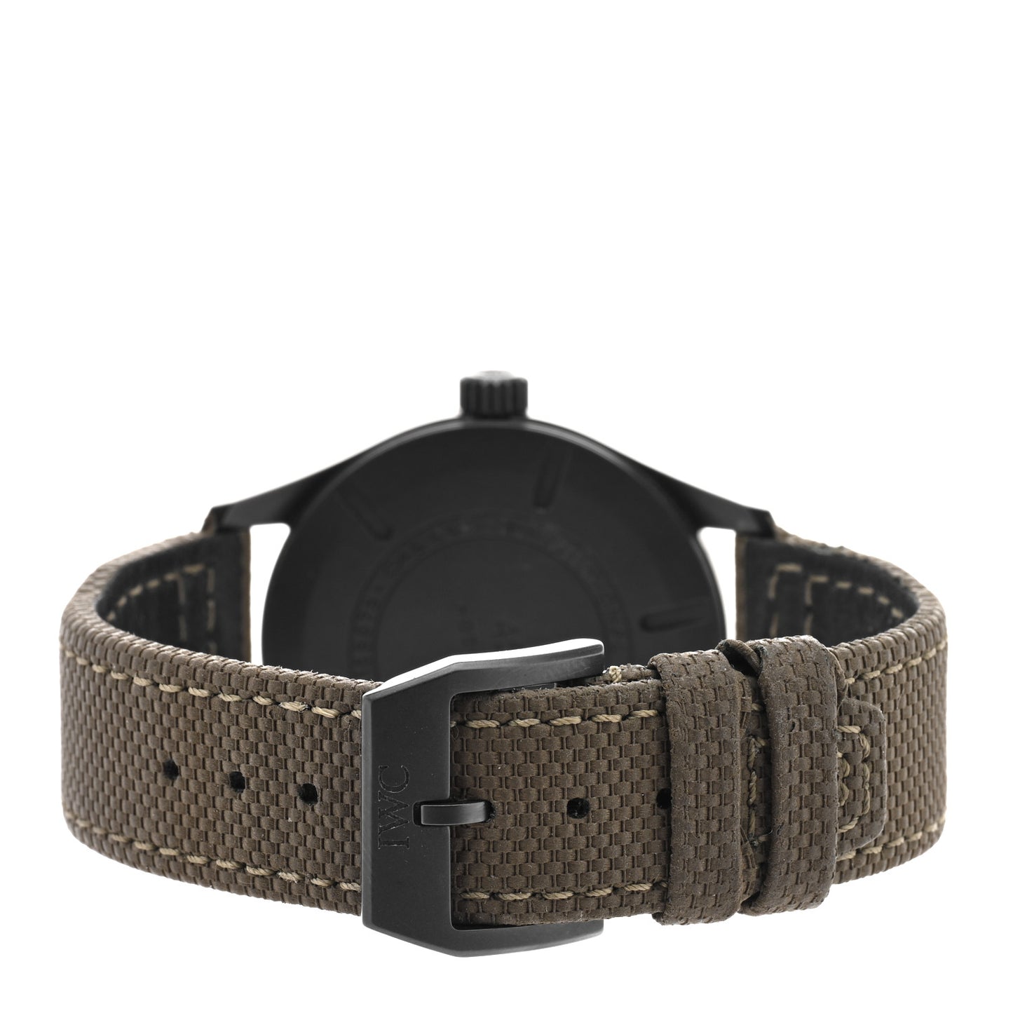 Ceramic Canvas 39mm Pilot Mark XVIII Edition “HODINKEE” Automatic Watch Black IW324801