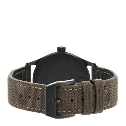 IWC Ceramic Canvas 39mm Pilot Mark XVIII Edition “HODINKEE” Automatic Watch Black IW324801 3 of 4