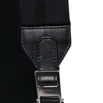 Fendi Vitello Grace FF 1974 Embossed Backpack Black 21 of 22