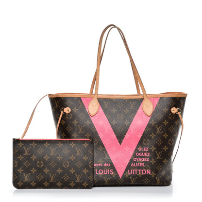 Louis Vuitton Monogram V Neverfull MM Grenade 1 of 8