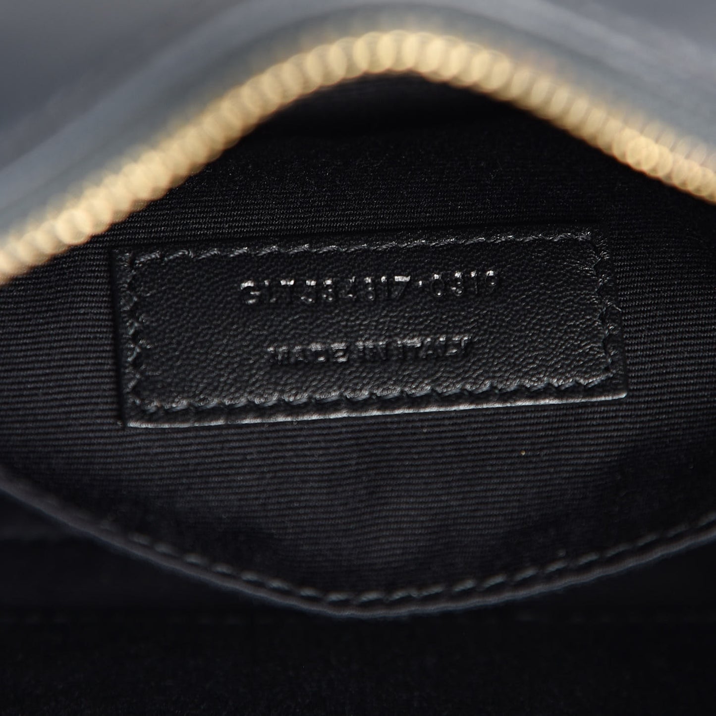 Calfskin Matelasse Monogram Lou Belt Bag Dark Smog
