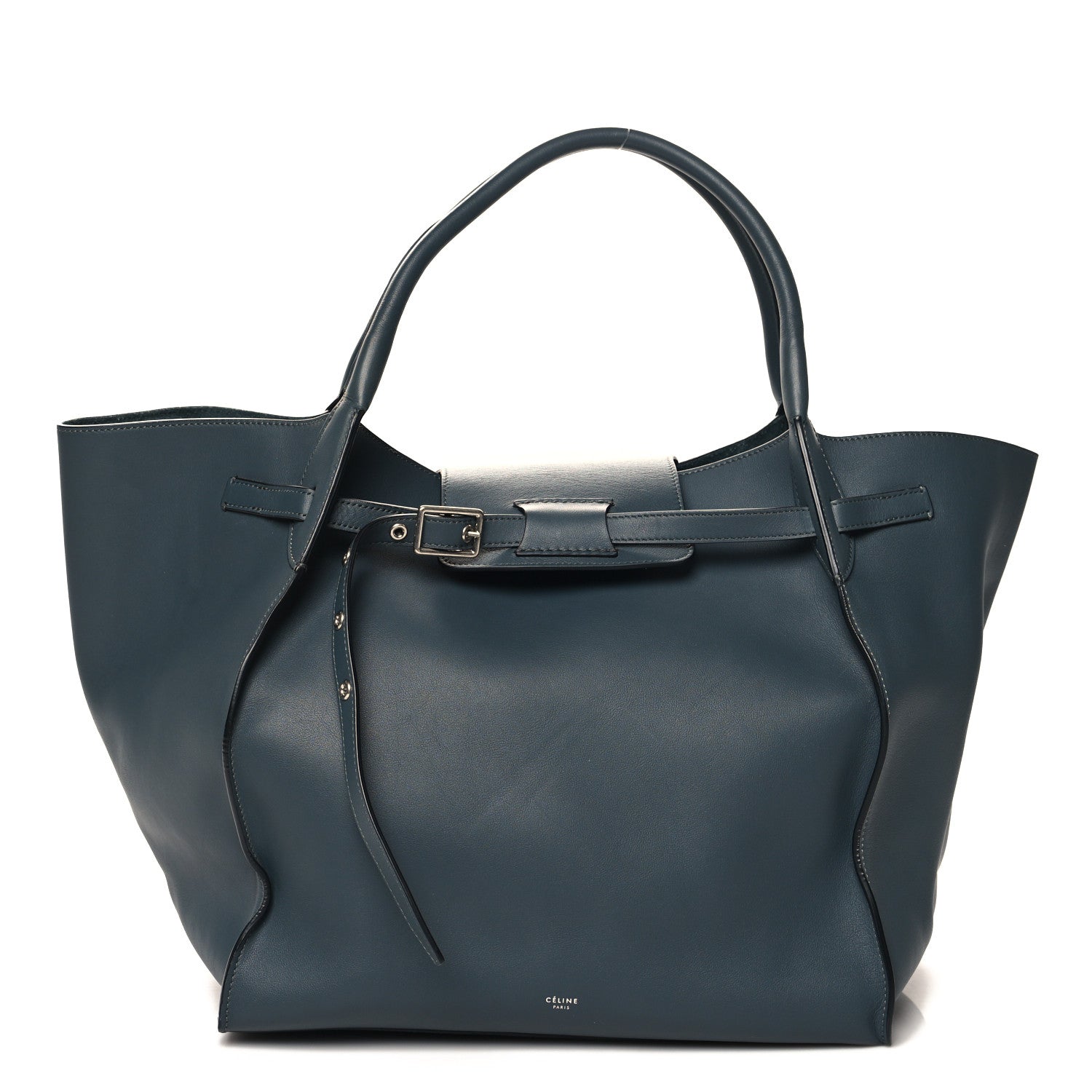 Celine Smooth Calfskin Medium Big Bag Slate Blue 1 of 12