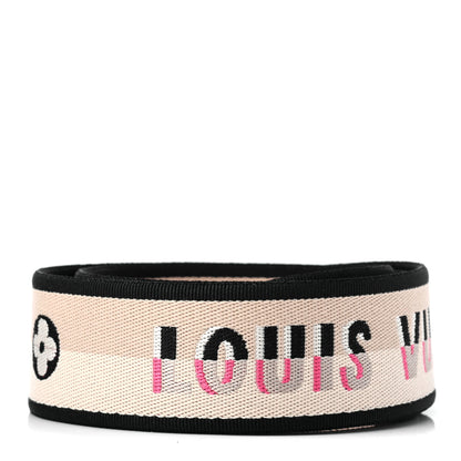 Louis Vuitton Jacquard Speedy Bandouliere 20 Shoulder Strap Black 2 of 3