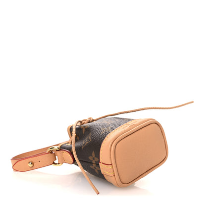 Louis Vuitton Monogram Micro Noe Bag Charm Key Ring 3 of 6