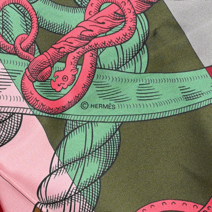 Hermes Silk Della Cavalleria Finesse Scarf 90 5 of 6