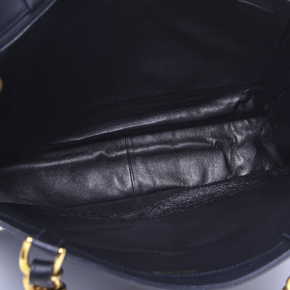 Chanel Lambskin CC Tote Black 5 of 13