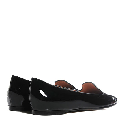 Valentino Garavani Patent Loafer Flats 39 Black 4 of 8