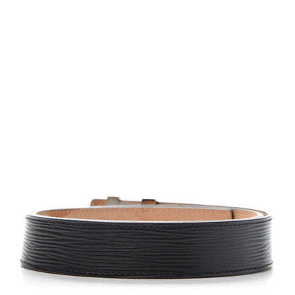 Louis Vuitton Epi 30mm LV Initiales Belt 80 32 Black 2 of 9