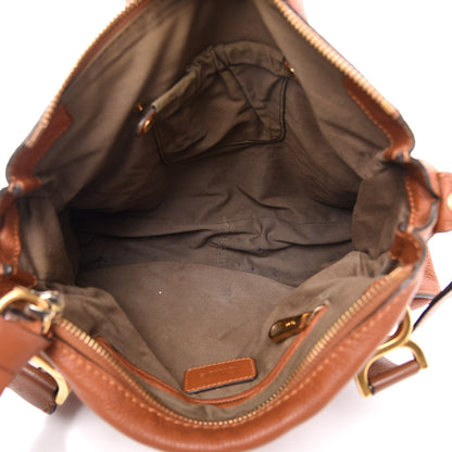 Chloe Calfskin Medium Marcie Satchel Tan 5 of 16