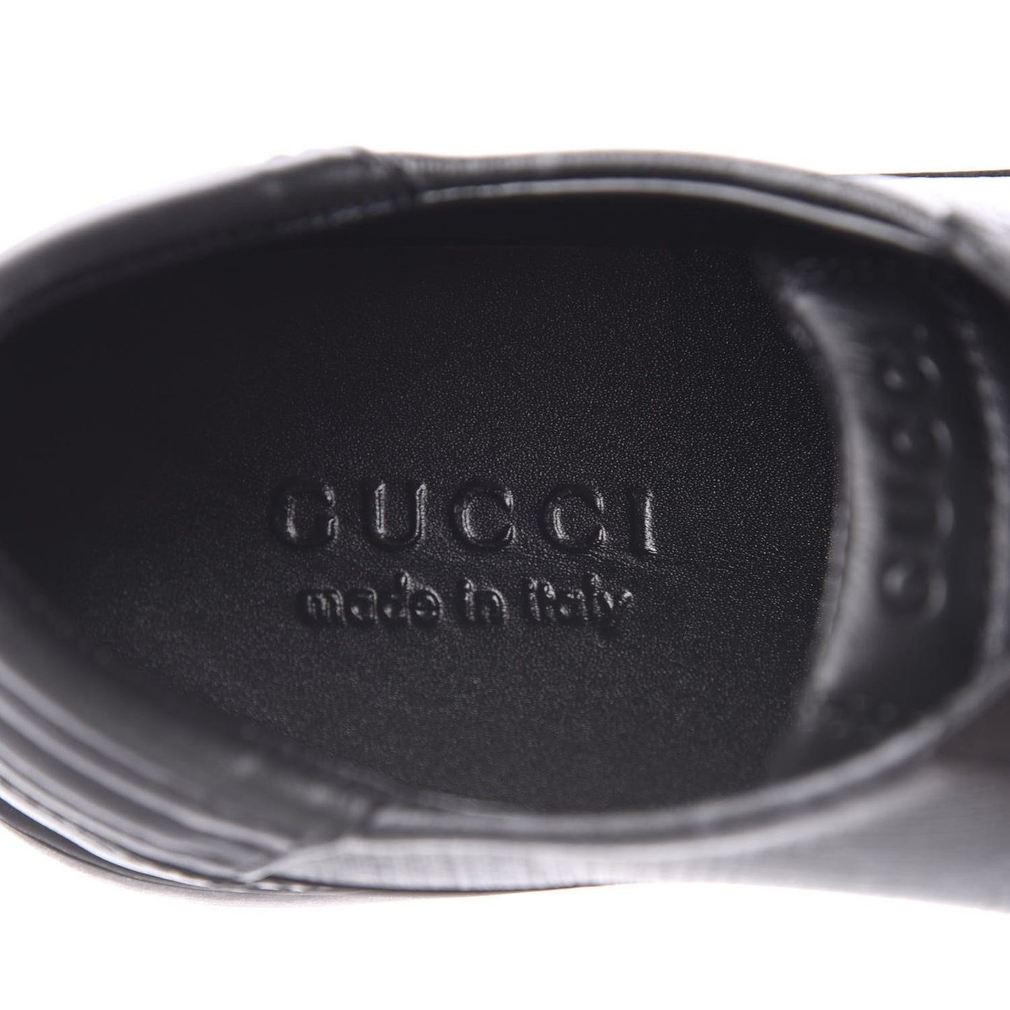 GG Supreme Monogram Mens Sneakers 6.5 Black