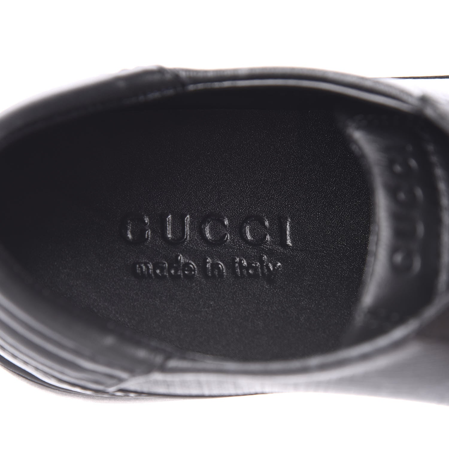 Gucci GG Supreme Monogram Mens Sneakers 6.5 Black 7 of 9