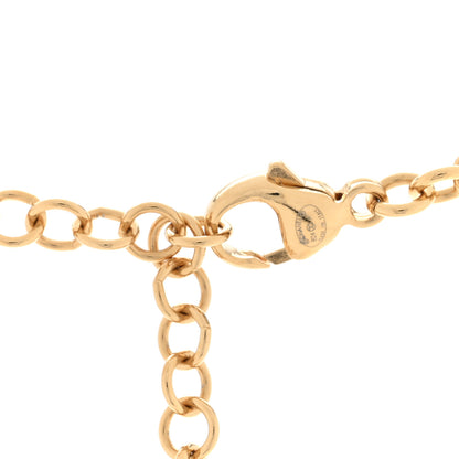 Chanel CC Medallion Choker Chain Necklace Gold Black White 4 of 4