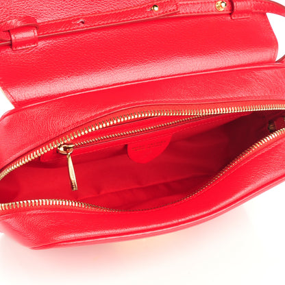 Marc Jacobs Textured Calfskin 1984 Camera Bag Flame 5 of 7