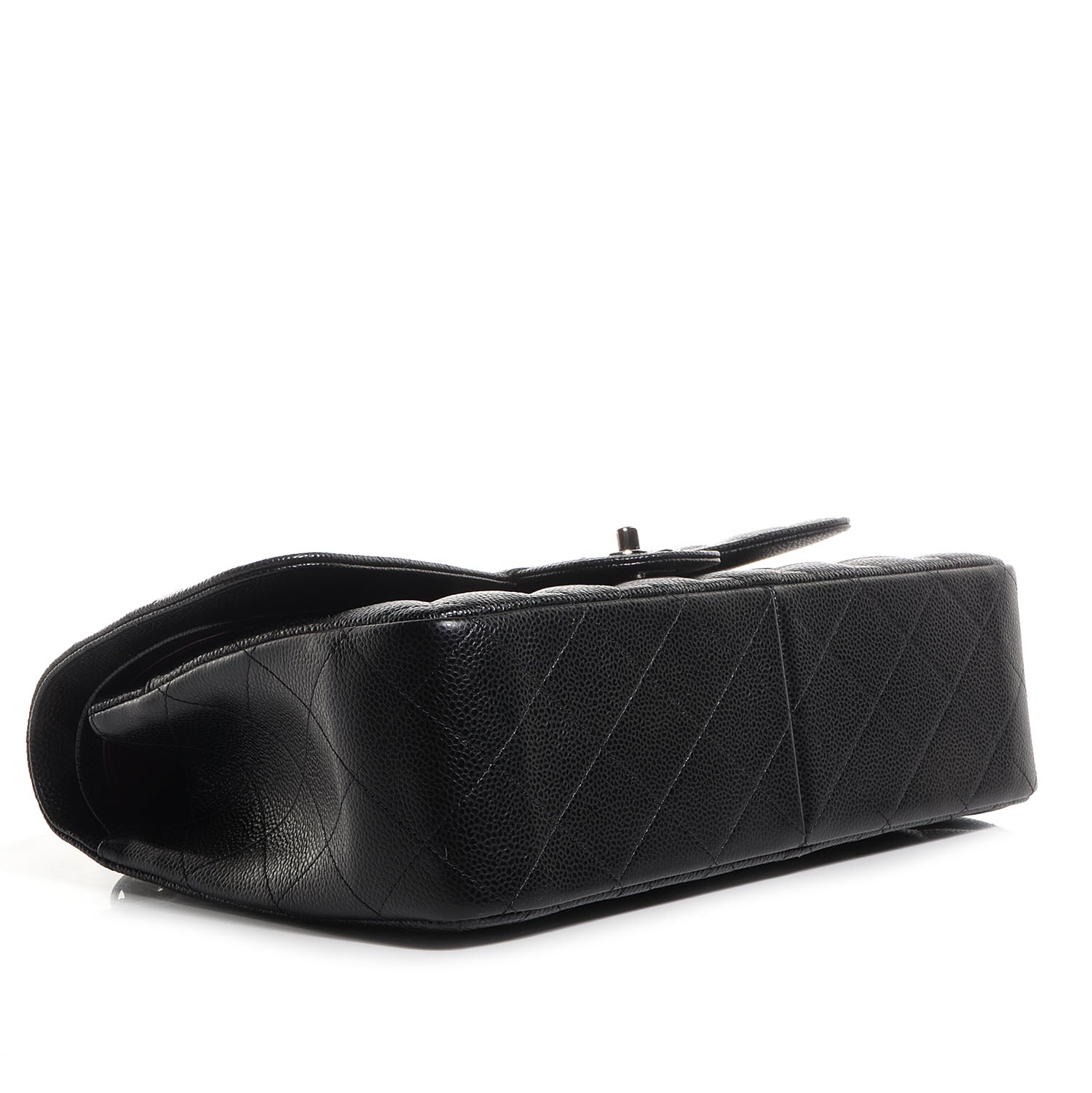 Chanel Caviar Quilted Jumbo Double Flap Black 4 of 10