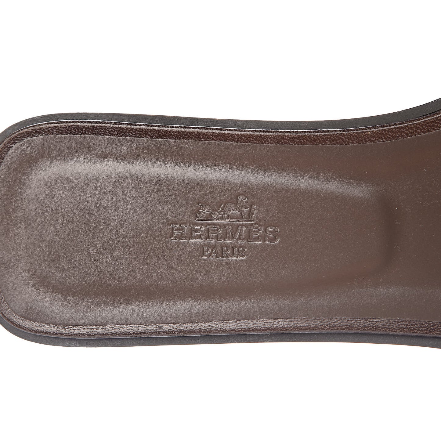 Goatskin Oran Sandals 41 Gris Galet
