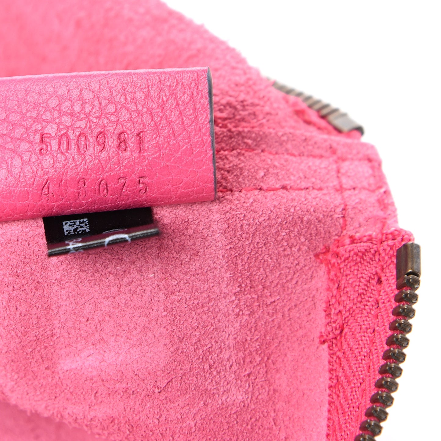 Pebbled Calfskin Medium Logo Portfolio Clutch Box Pink Green