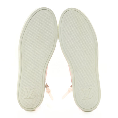 Louis Vuitton Monogram Giant Stellar Sneaker Boots 38 Rose Rouge 5 of 12