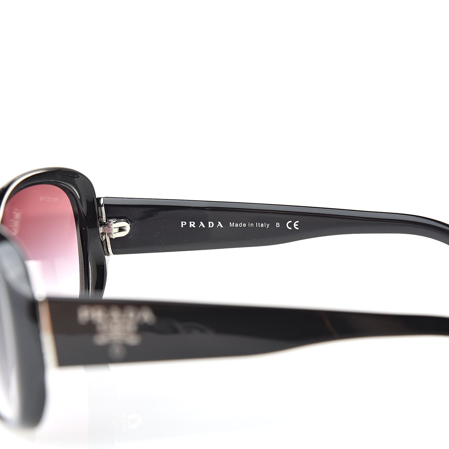 Prada Sunglasses SPR 31N Black 6 of 9